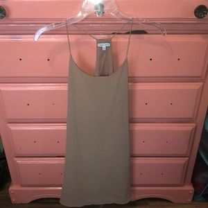 Tan-tie strappy dress!